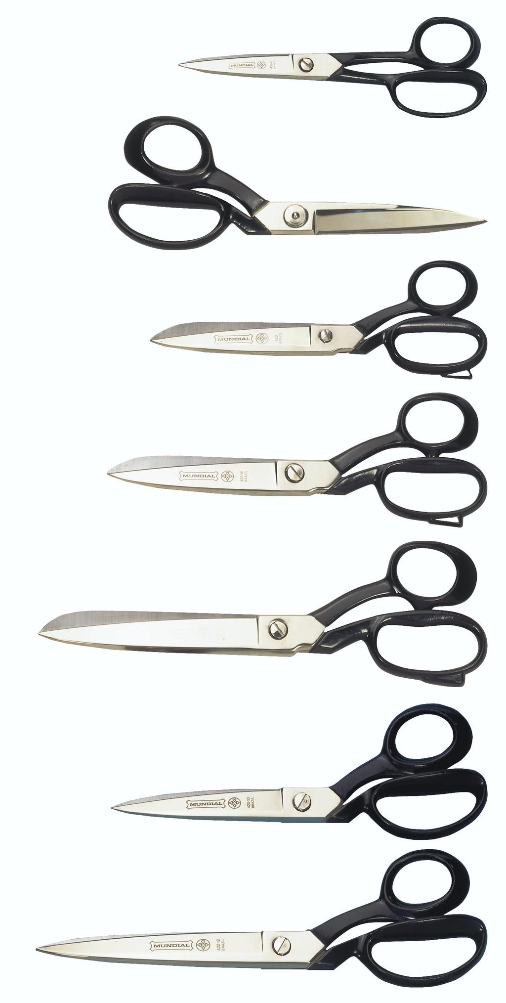 no yczki krawieckie przemys owe, kute, extra szlif ostrza, przegub Êlizgowy industrial tailor scissors, forged, stay set pivot, Knife Edge 314-8 NPKE 20,5 cm 493-10"NPKE 25,5 cm dla lewor cznych for