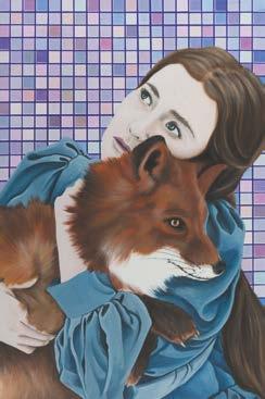 olej/płótno, 90 x 90 cm 35 KAROLINA FOX (ur.