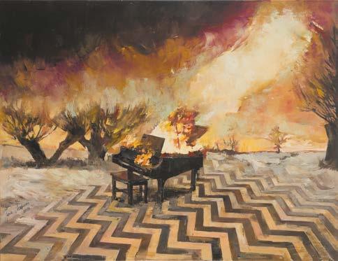 47 olej/płótno, 110 x 130 cm sygnowany i datowany na odwrociu: 'Natalia Legutko 2015'