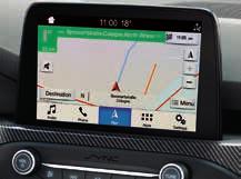 0, Apple CarPlay, Android Auto, zestaw głośnomówiący z Bluetooth, funkcja wzywania pomocy, 2 gniazda USB, zdalne sterowanie na kierownicy, 6 głośników, wyświetlacz na tablicy zegarów 4.
