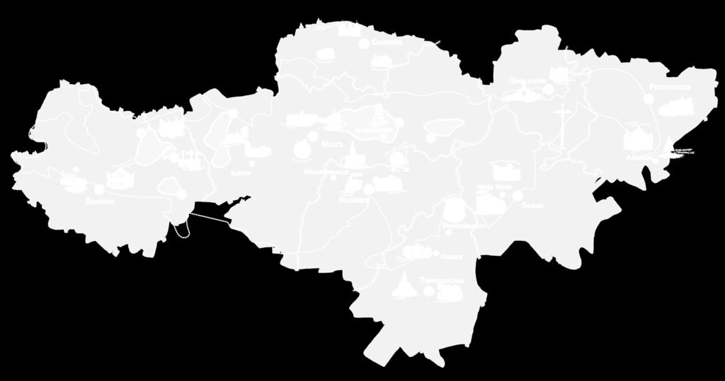 REALIZACJA PROGRAMU 2017/2018 Ilość szkół i przedszkoli należących do Programu w danej gminie