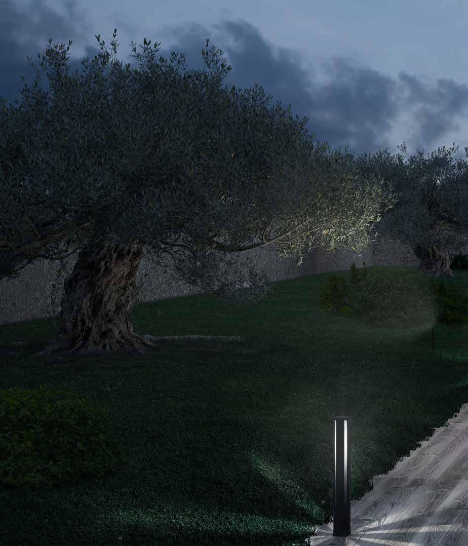 KEY GARDEN Nowa linia produktów Key Garden została zaprojektowana do oświetlenia terenów mieszkalnych i przemysłowych w prosty, bezpieczny i ekonomiczny sposób.