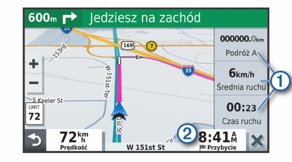 Miasta przed Tobą Podczas podróży autostradą lub trasą obejmującą autostradę narzędzie Miasta przed Tobą dostarcza informacje na temat kolnych miast położonych wzdłuż autostrady.