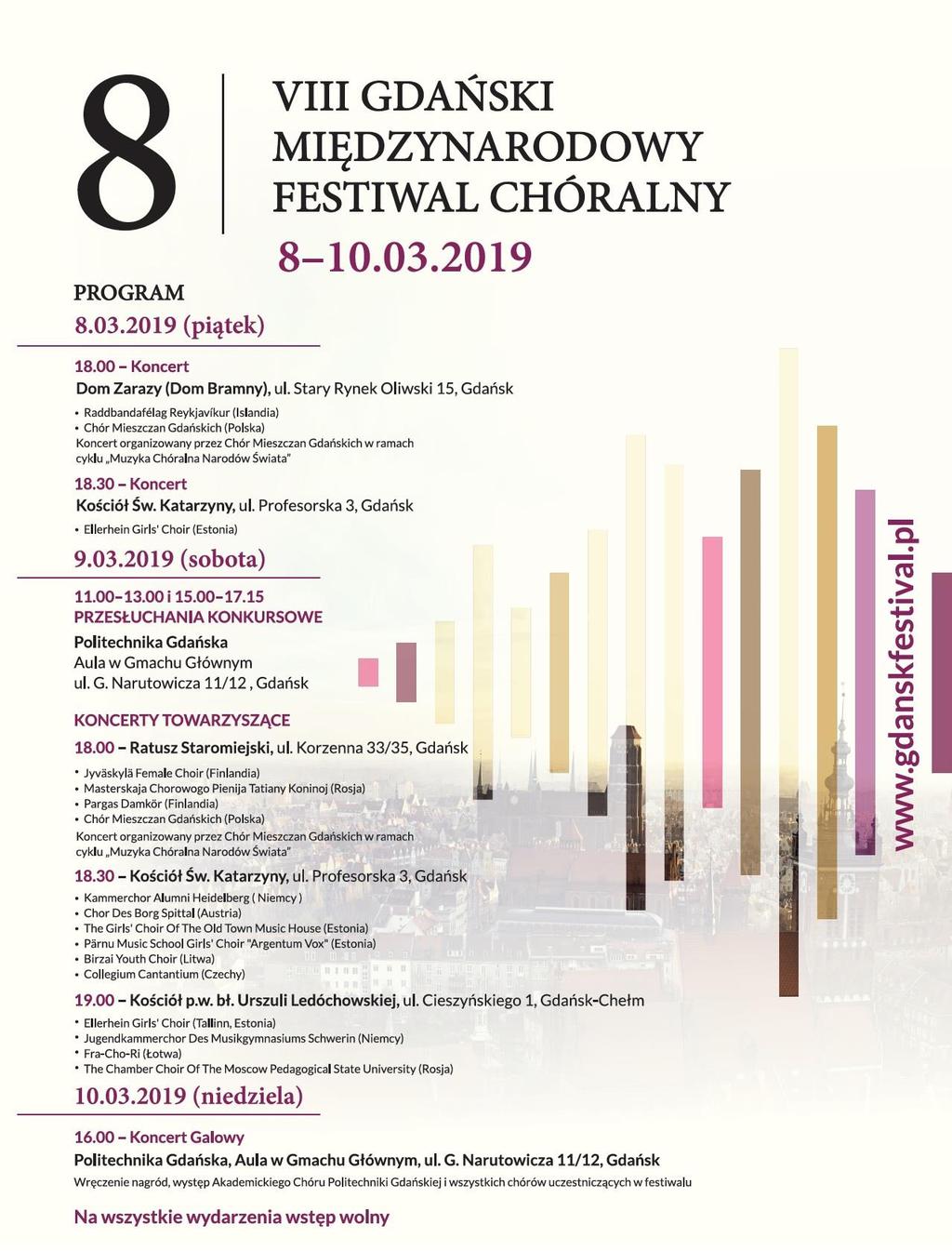 ZAPROSZENIE NA FESTIWAL Szczegóły: