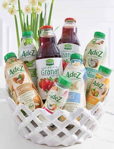 Sok ekologiczny z granatu LOOK FOOD 1 l 9 Napój 0,33 l 4,52/l 1 49 Napój ADEZ 0,25-0,8