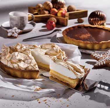 czekoladowym krucha tarta z kremem