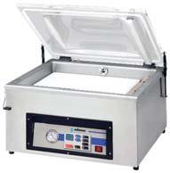 Pakowarki próżniowe Czasowa regulacja próżni VAC-6 T Analogowy panel sterowania, czasowa regulacja próżn i Zasilanie 230/1/50-60Hz Stołowa