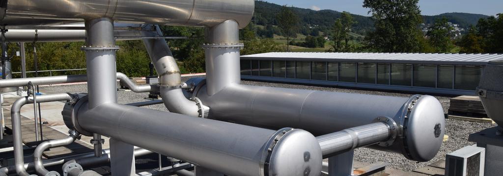 MWt megawat mocy cieplnej MWe megawat mocy elektrycznej Moce wytwórcze i planowane modernizacje: Obecnie wszystkie ciepłownie grupy posiadają moce wytwórcze ciepła na poziomie 196,5 MWt oraz 5,4 MWe.