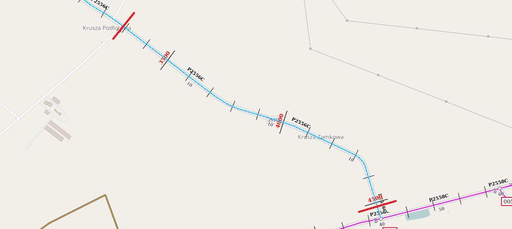 3.3. W ramach zamówienia należy opracować dokumentację projektową na remont drogi na odcinku od km 3+280 do km 4+510.