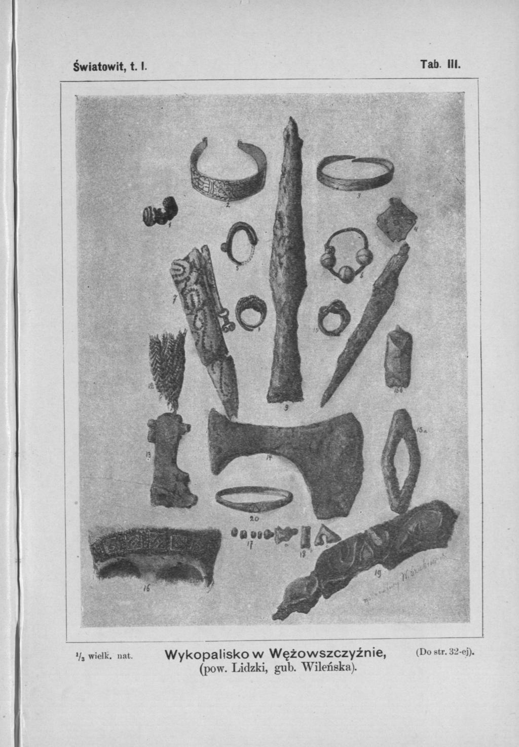 Światowit, 1.1. Tab III. l/j wielk.»at.