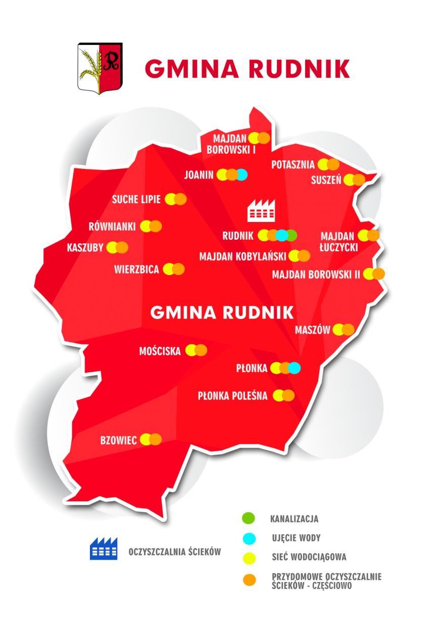 Tabela 26 Sieć kanalizacyjna w gminie Rudnik w latach 2008-2014 Wyszczególnienie Jedn.