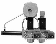 20b. Drogi gazowe KEV II 1 1/2", KEV 2", KEV 2 1/2" Pod³¹czenie drogi gazowej Po³o enie Odleg³oœæ minimalna od œciany Tylko instalacja pozioma, nie pochylona 20 mm Króciec pomiarowy ciœnienia