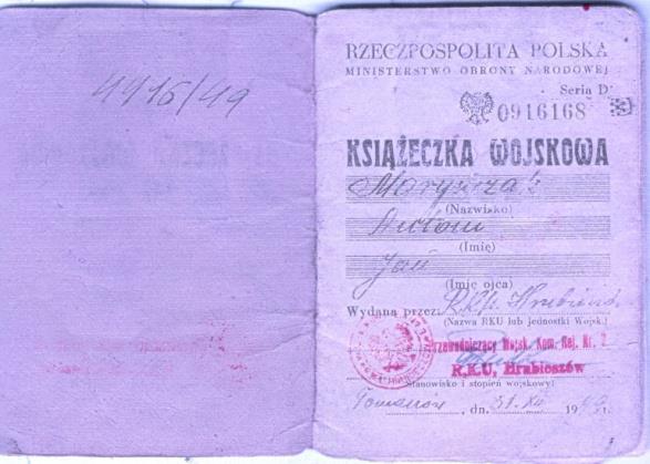 - Ile lat Pan miał, gdy wybuchła wojna? - Miałem wtedy 4 lata, a mój ojciec 29 lat.