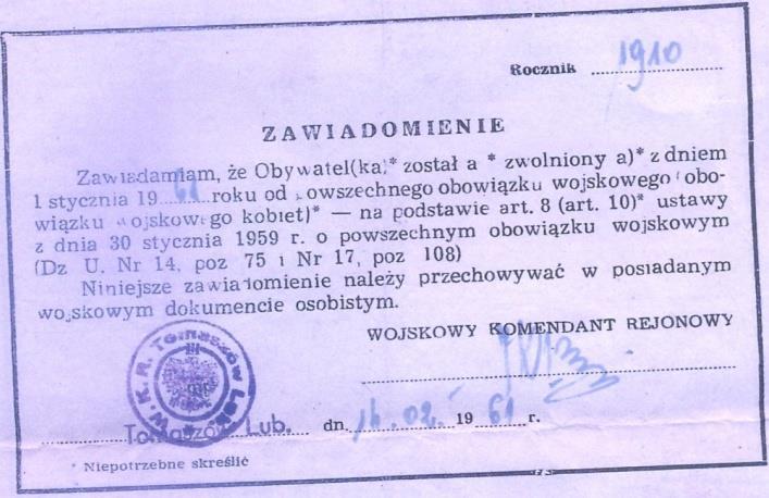 - Pamiętam ich częste rozmowy, czasami uniesione głosy mamy. Ojciec był raczej w swych decyzjach nieugięty.