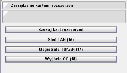 Adresacja i konfiguracja WPX (z pozycji przycisku) W celu adresacji i skonfigurowania przycisku WPX należy: Krok Wybrać z serwisowego menu Karty