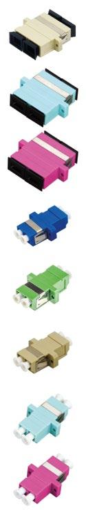 AD.00228 Adapter LC jednomodowy duplex APC NR KATALOGOWY: FO.AD.00263 Adapter LC wielomodowy duplex OM2 NR KATALOGOWY: FO.AD.00239 Adapter LC wielomodowy duplex OM3 NR KATALOGOWY: FO.