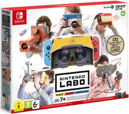 149,- SWITCH Ninteno Labo VR Kit - Starter Set + Blaster - zawiera oprogramowanie i komponenty do