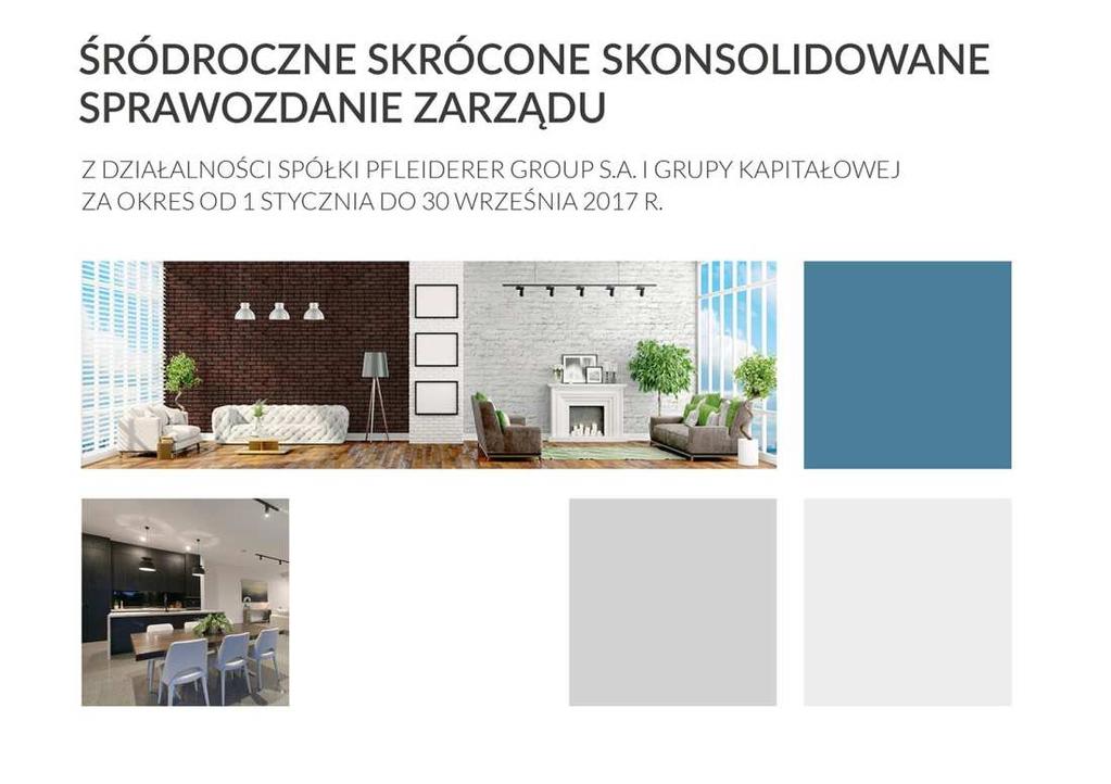 SPÓŁKI PFLEIDERER GROUP S.A.