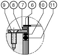 Stellit 22* 2 Gniazdo PTFE z dodatkiem węgla 23 1 Dławik ASTM A351 CF8M 24* 1 Uszczelnienie Grafit 25 2 Śruba Stal nierdzewna 26 2 Nakrętka Stal nierdzewna 27 1 Pierścień dzielony SS 2343 28 1