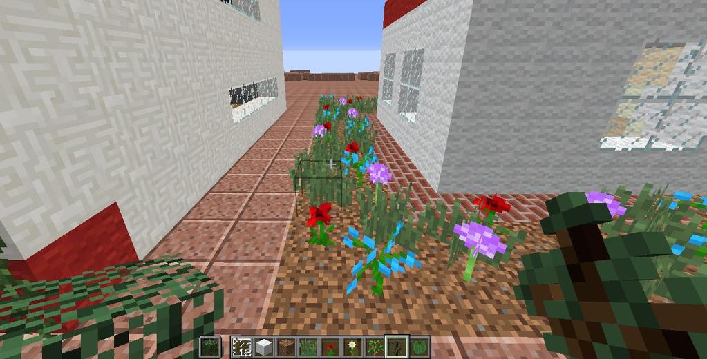 (5D) INNE FORMY ZIELENI W OTOCZENIU BUDYNKÓW Wasza dzielnica tonie w kwiatach, a wokół domów jest dużo kwiatowych rabat? Wykorzystajcie blok trawnika (ang.