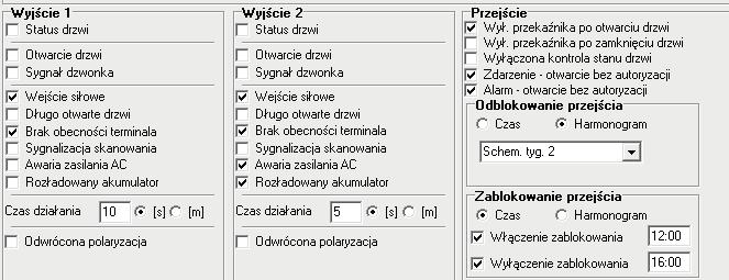 Każdemu z nich przydzielana jest nazwa, karta, kod oraz harmonogramy dostępu i uprawnienia.