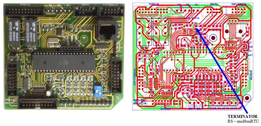 5. MODUŁY STEROWNIKA MS-S2 MS-S3 PB-MS4 RODZAJE PŁYT MODUŁU STEROWNIKA W CENTRALACH MISTRAL płyta modułu sterownika S2 płyta modułu sterownika S3 płyta sterownika S4 Płyta modułu sterownika (S2, S3)