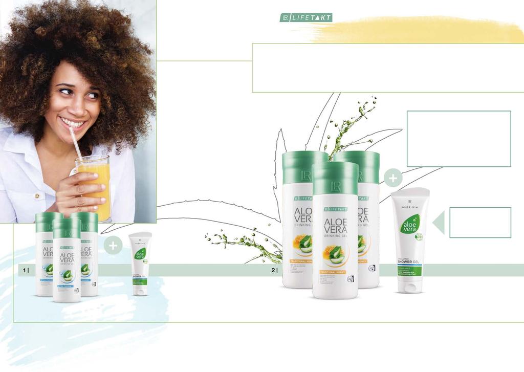 POWITAJ WIOSNĘ Z Pora obudzić się z zimowego snu i przestawić się na bardziej aktywne spędzanie czasu wolnego. Postaw na nasze produkty Aloe Vera.