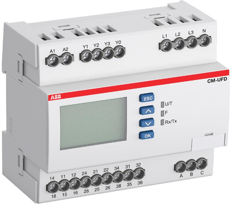 PRZEKAŹNIKI DO MONITOROWANIA SIECI ZASILAJĄCEJ SERIA CM-UFD.M*M 9 Seria CM-UFD.M*M Informacje dotyczące zamawiania Przekaźniki monitorujące CM-UFD.