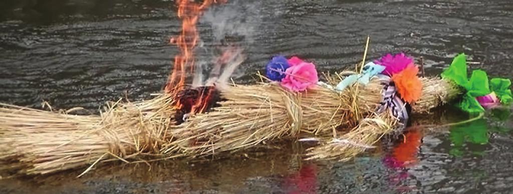 Odejście Zimy Kiedy się rozgniewa groźna pani zima, zmienia się w Marzannę i władać zaczyna. Sypie gęstym śniegiem, wody skuwa lodem, sroga, rozgniewana powiewa wciąż chłodem.