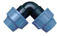 PE-R-50-3.7 63-4.7 szt. PE-R-63-4.7 90-5.4 szt. PE-R-90-5.4 Kolano 90 o PE/PE 32-020 szt.