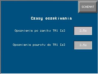 USTAWIENIA Naciśnięcie tego przycisku powoduje przeniesienie użytkownika w tryb logowania. Proces logowania został dokładnie opisany w rozdziale 6.