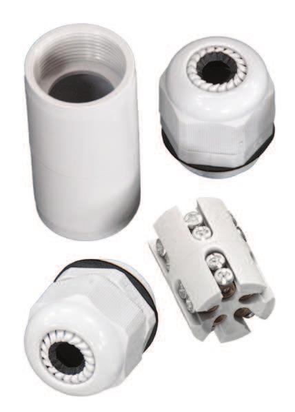 Złącze kablowe IP67, typ 5x2,5 IP67 cable connectors, type 5x6