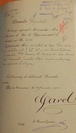 Dubicki Decyzja o nadaniu obywatelstwa Lucjanowi Skupiewskiemu (1902) Decizie prîvind