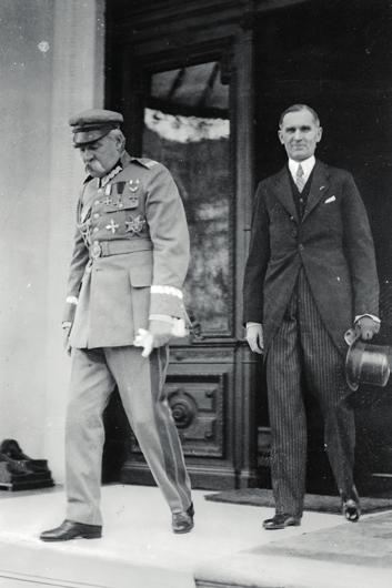 Zdjęcia Lucjan Skupiewski i marszałek Piłsudski Lucian Skupiewski cu mareşal Piłsudski
