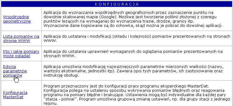 Aby skorzystać z aplikacji należy: otworzyć stronę http://www.traxelektronik.pl/pp/tools/ w tabeli Co chcesz zrobić?