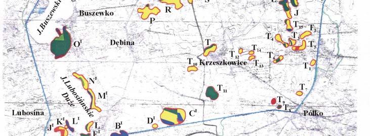 Są one skutkiem eksploatacji torfu i zarastania nieużytkowanych, zabagnionych torfowisk.