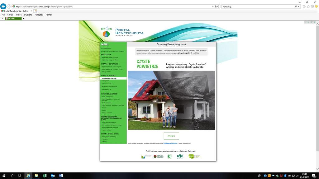 Program priorytetowy Czyste Powietrze. projekt realizowany we współpracy  Ministerstwa Środowiska i partnerów - PDF Free Download