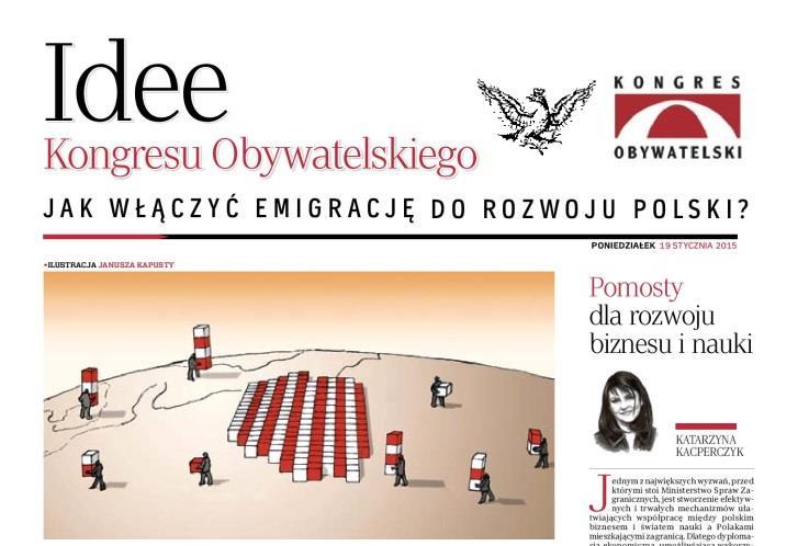 Debata publiczna Jesteśmy stale obecni w ogólnopolskich mediach.
