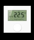 Regulacja temperatury pokojowej Termostat pokojowy, natynkowy ogrzewanie 230 V 50.903.