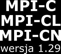 MPI-C, MPI-CL, MPI-CN wielokanałowy