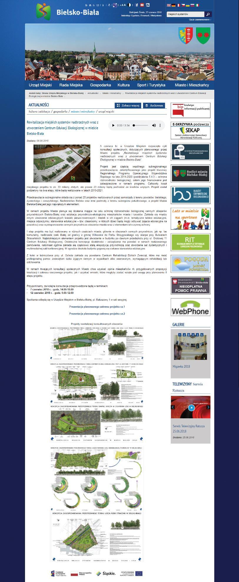 Rys. 7 Informacja o konsultacjach