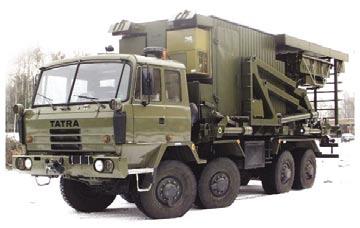 234 Lech BOROWIEC, Stanisław TOMASZEWSKI. Fig. 6. JBR-15 antenna unit 4.3. JAT-122 antenna unit Another antenna unit, the JAT-122, is a stationary object carrier for long-range radar, and forms part of the RST-12M product.