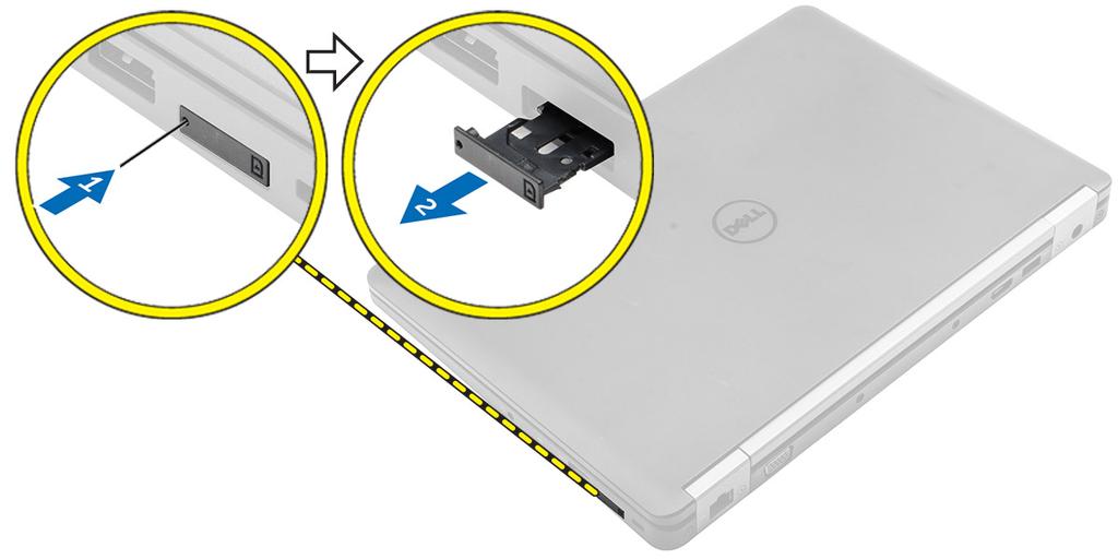 Wymontowywanie i instalowanie komponentów 2 Ta sekcja zawiera szczegółowe instrukcje wymontowywania i instalowania komponentów w komputerze.