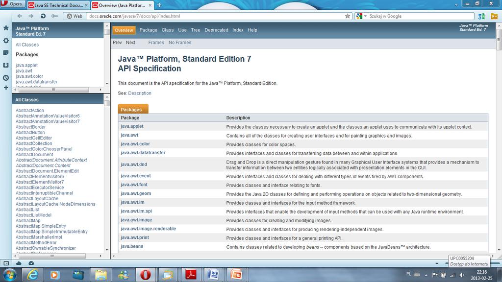 API Documentation (Application Programming