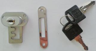 LØ4,3 ramki aluminiowe AKCESORIA 5 Przepust bez kołnierza Śruba do ramek 4456