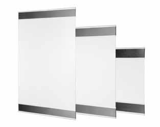 Dodatki Osłonka cenowa C, magnetyczna materiał: twarde PCV; grubość materiału: 0,4 mm; kolor: antyrefleks; magnes: taśma magnetyczna 2 x