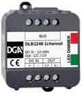 DC Kod D192-M-1C24-N Opis Ściemniacz 1-kanałowy 12 48 V DC maksymalnie 6,5 A - sterowanie 0-10 V, 1-10 V 25 45 58 1-channel dimmer 12 48 V DC 6,5 A max - 0-10 V, 1-10 V