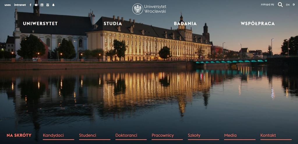 Główna strona UWr
