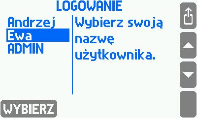 transmisja Ethernet, wyświetlanie wyników, opis przyrządu, wyświetlacz LCD (kontrast i podświetlanie) wybór czynności chronionych hasłem, określenie minimalnej długości haseł, wprowadzenie nazw