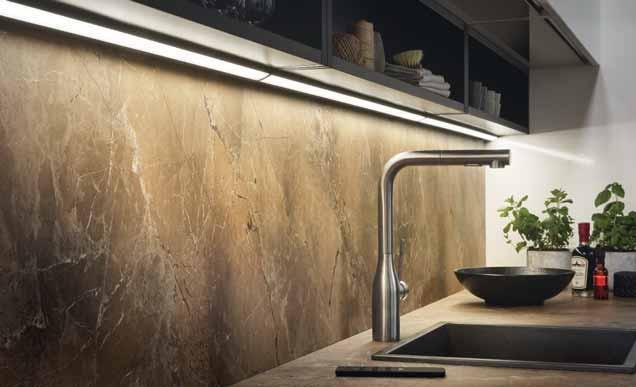 Dynamic LED ModuLite F Flat LED under cabinet luminaire with adjustable colour appearance for 230 V Introduction Power supply track system 202 025 832 02 202 025 833 02 202 025 834 02 202 025 832 03